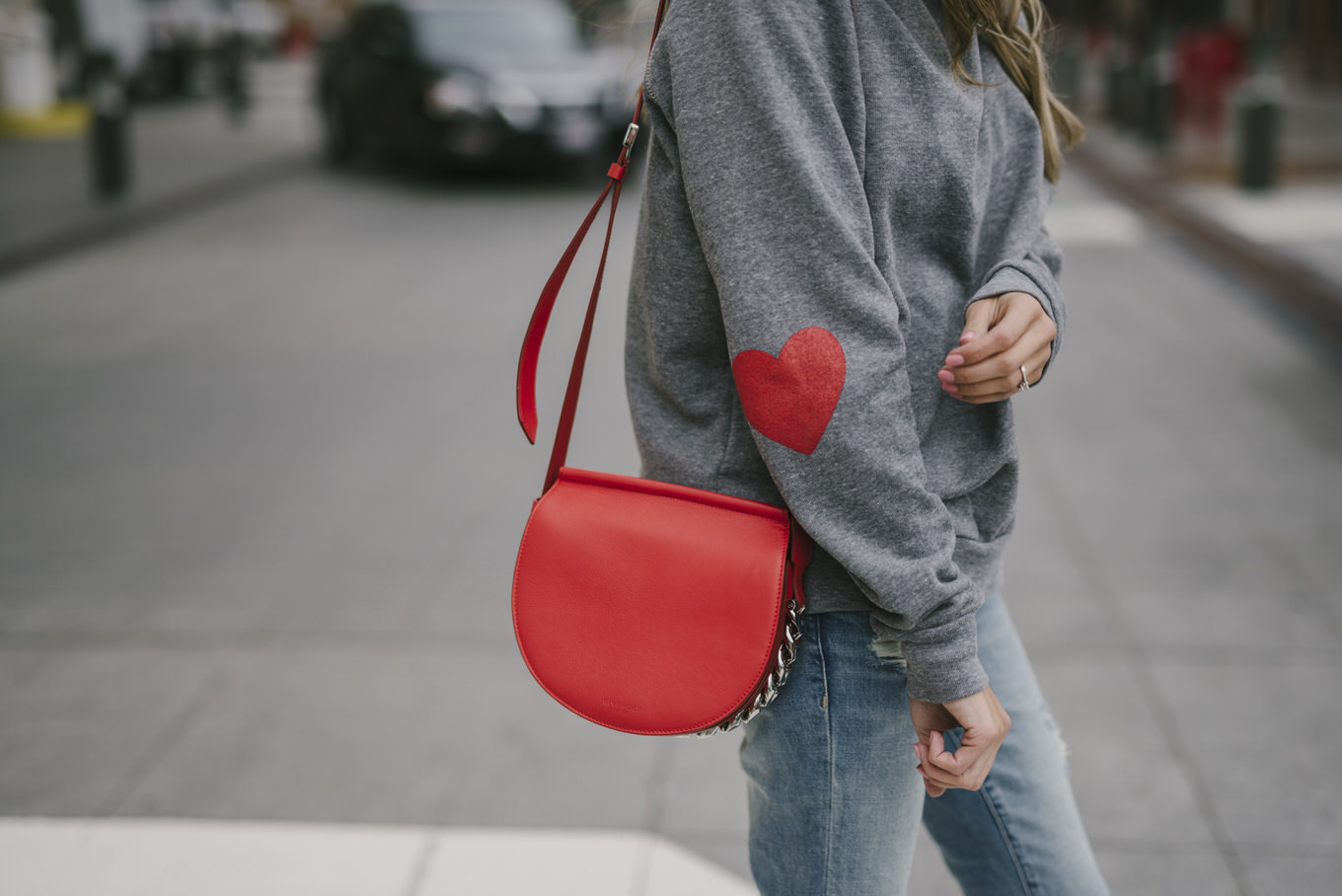 red crossbody