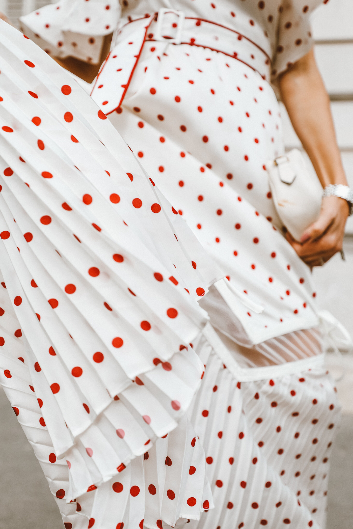 polka dot dress