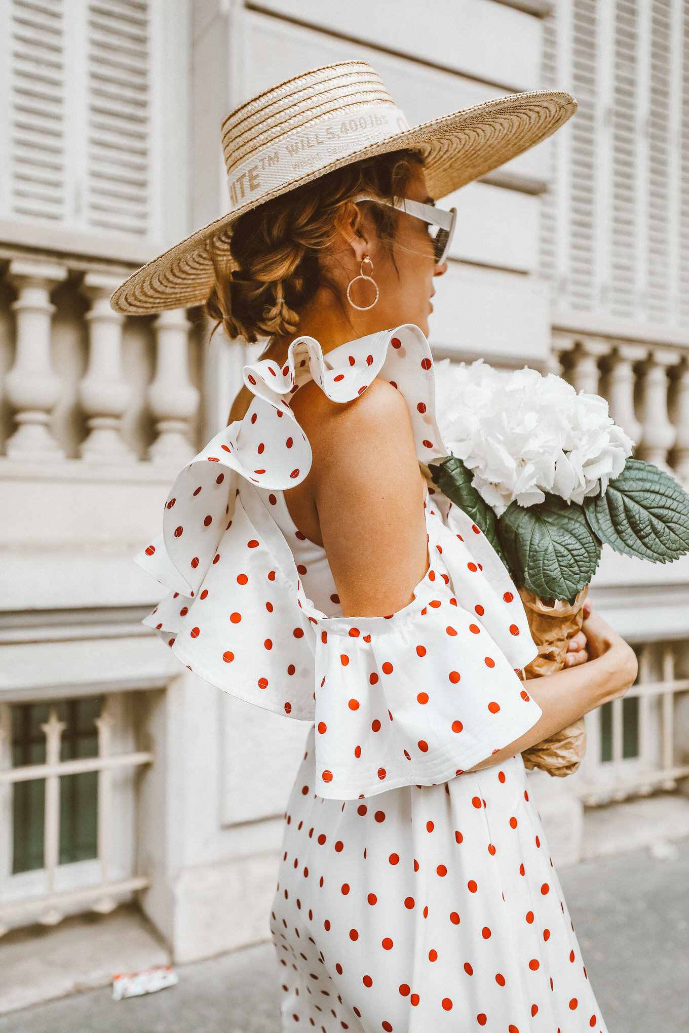 polka dot dress