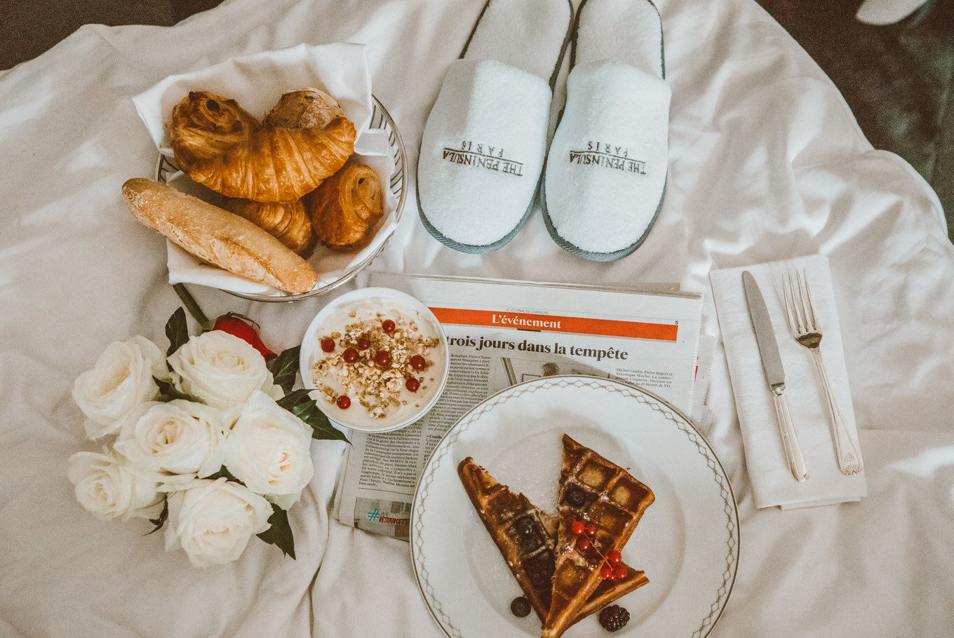 breakfast in bed