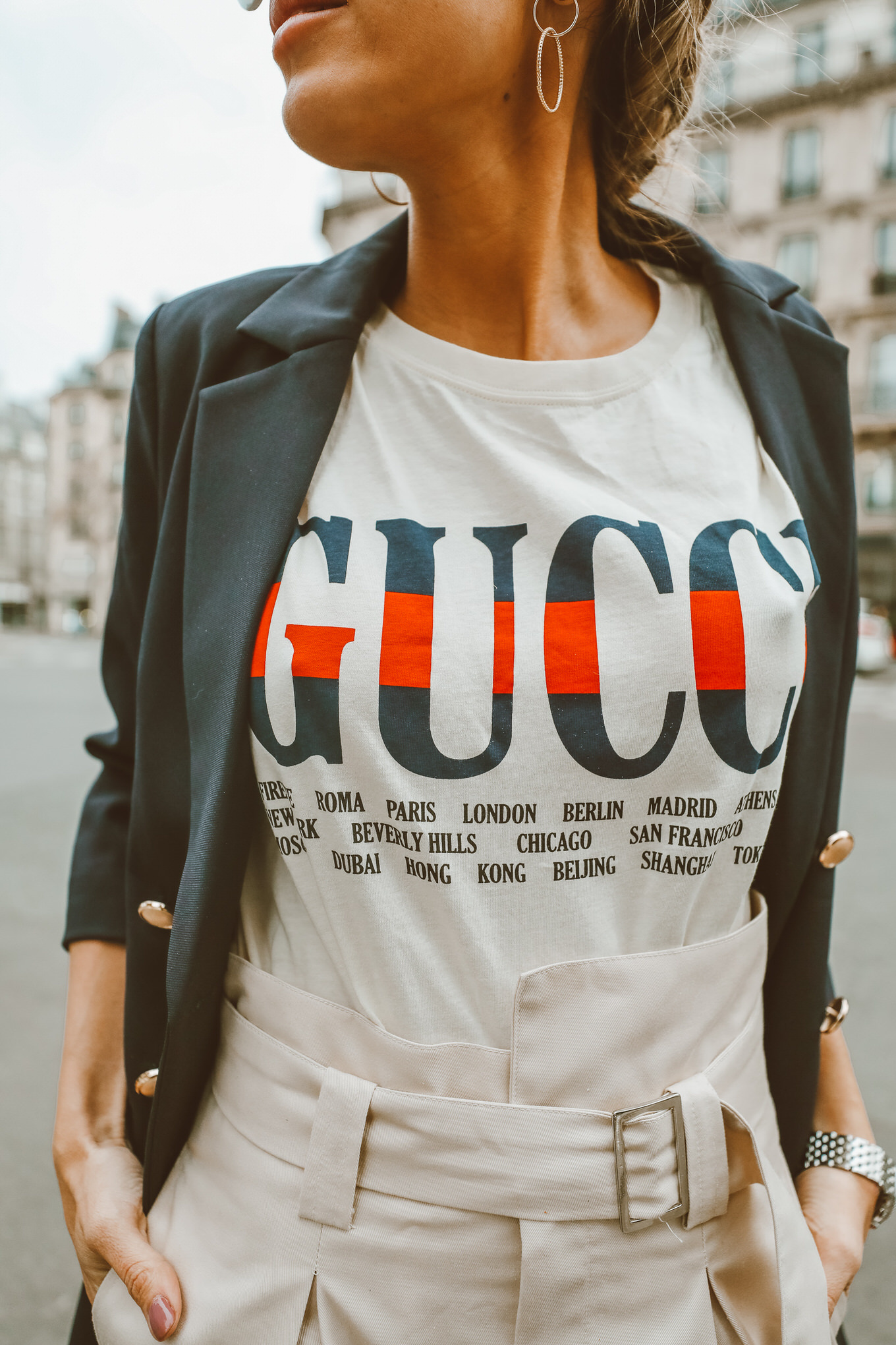 gucci tee outfit