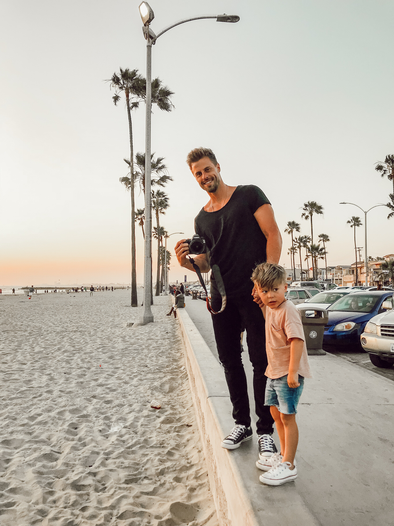 cody andrew sunset at the beach