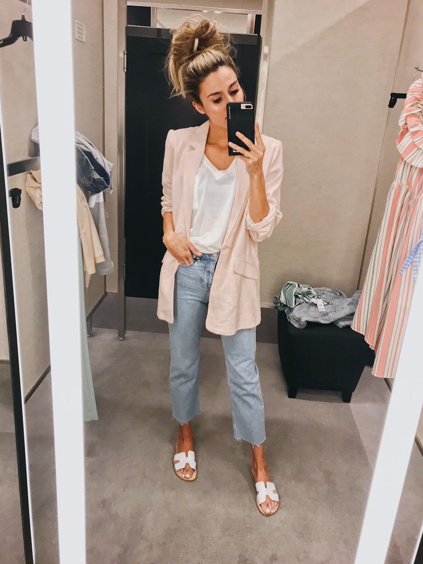 Blush Blazer