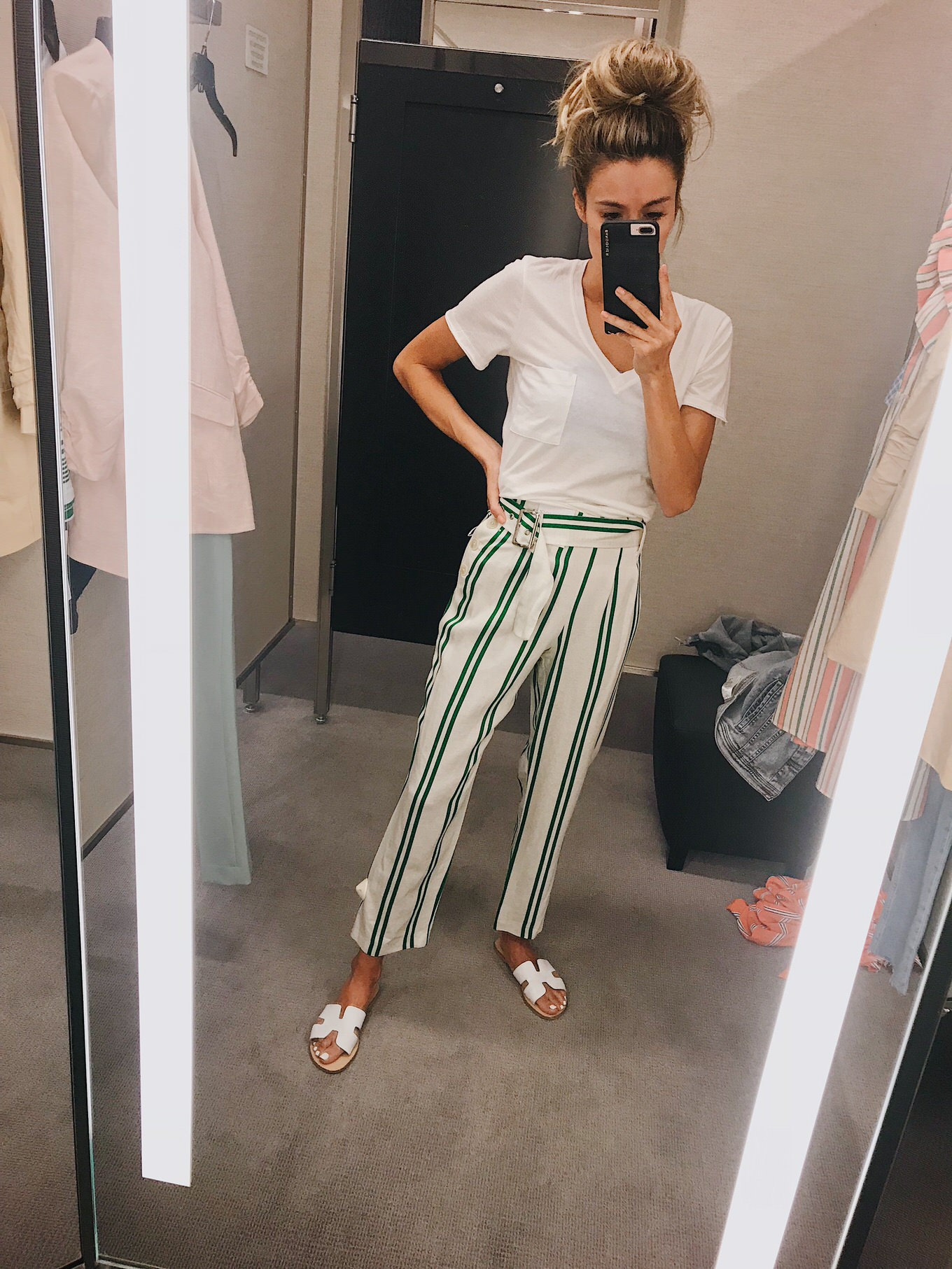 Striped Trousers