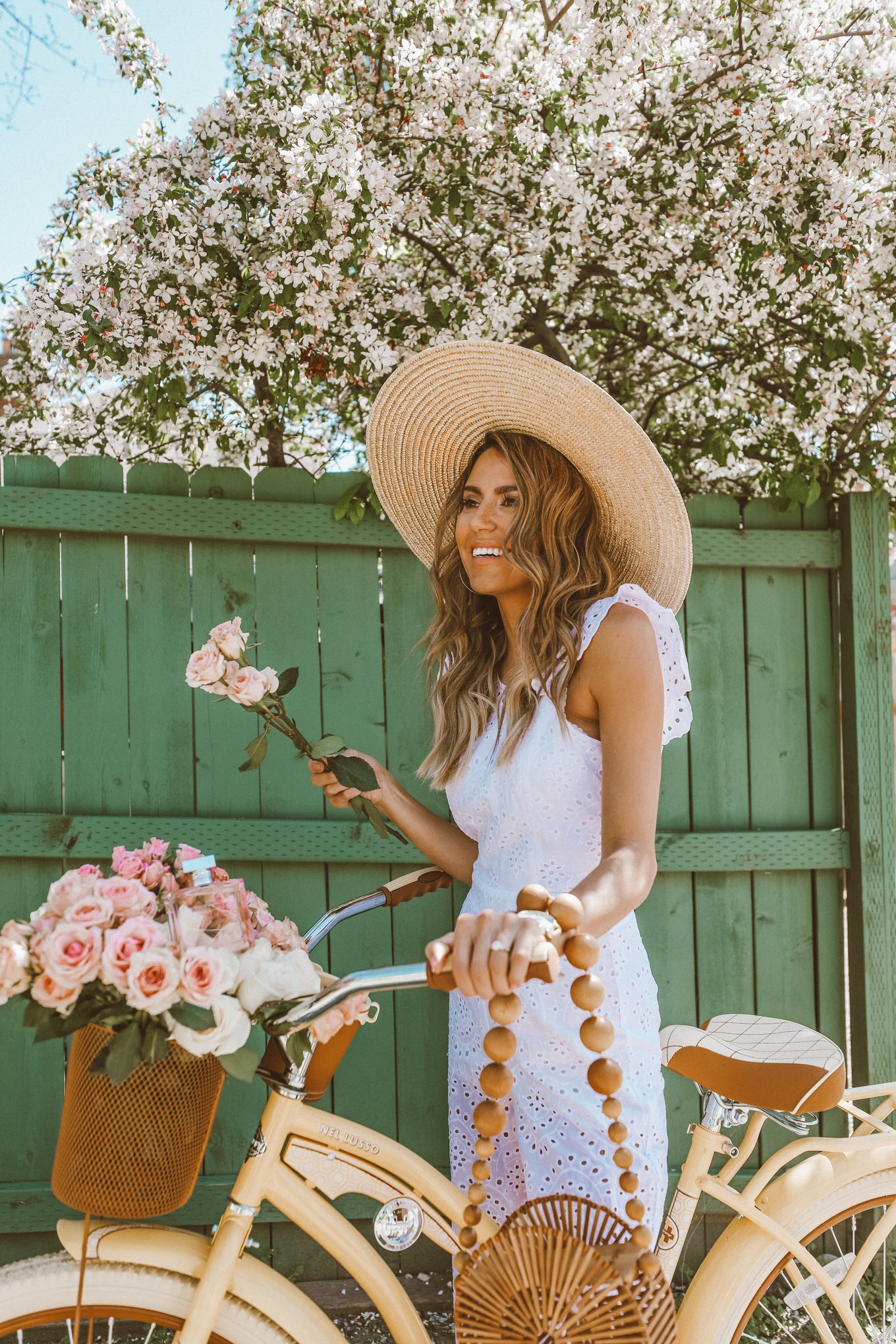 Flowers and bikes