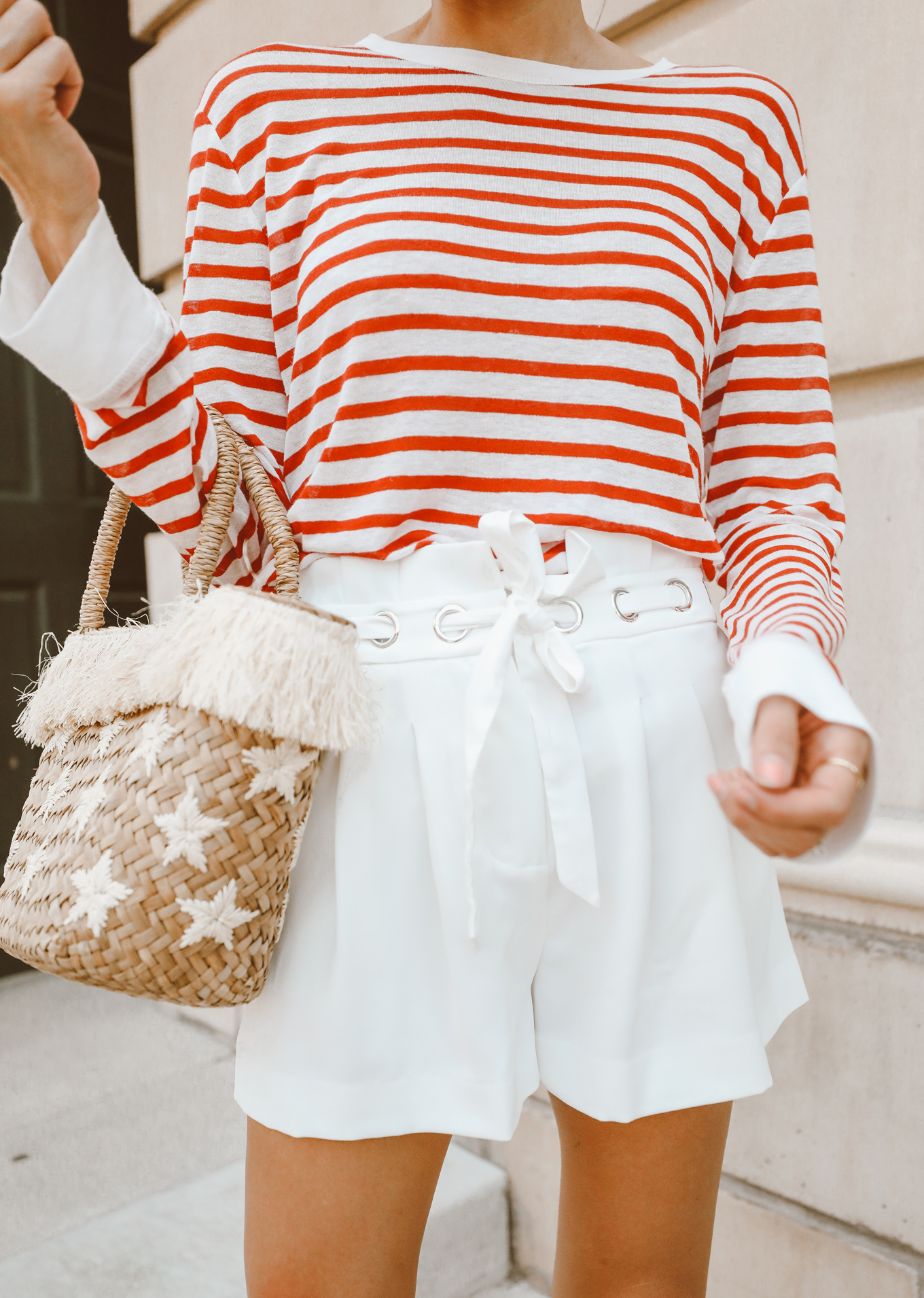 How To: Wear Striped Shorts 2 Ways