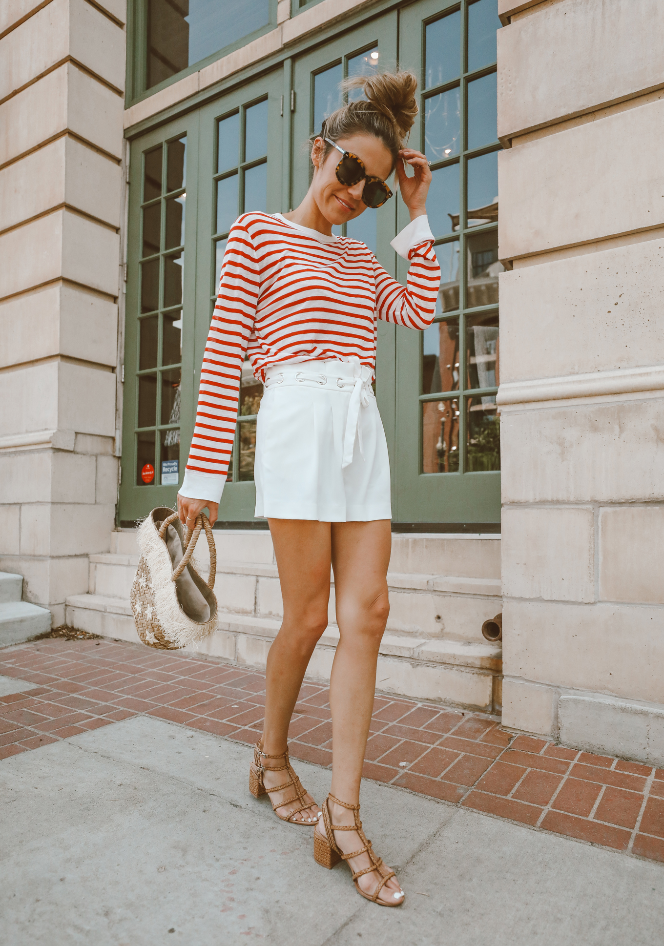 How To: Wear Striped Shorts 2 Ways