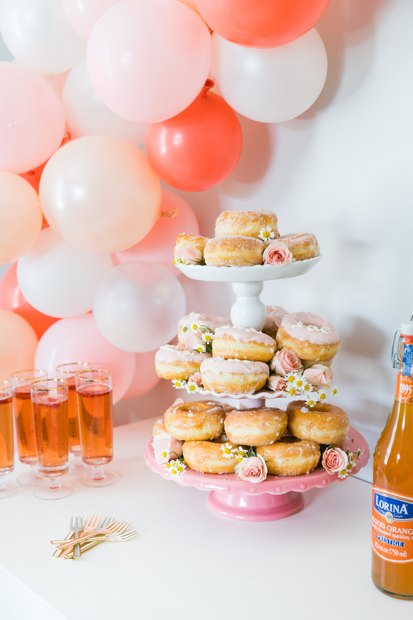 donuts and drinks