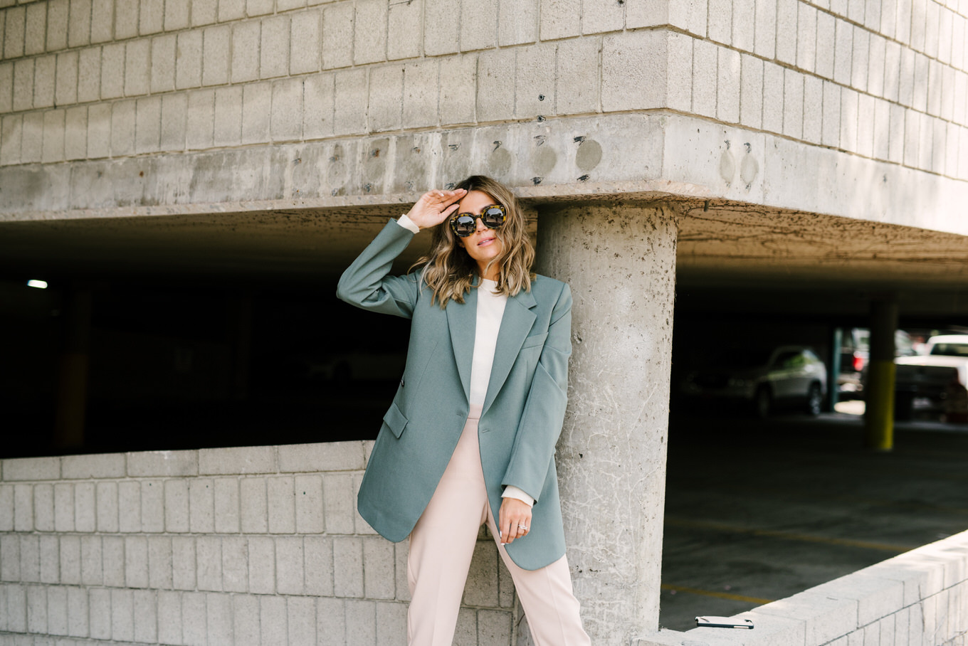 pastel blazers