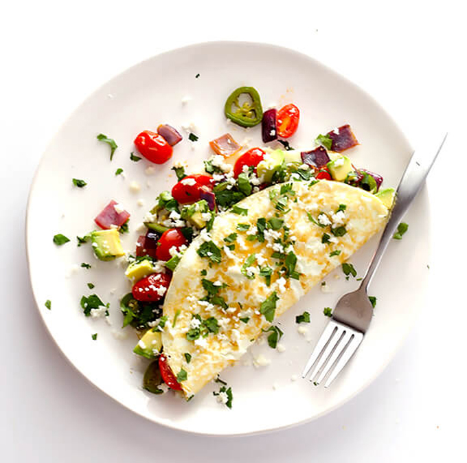 egg white omelette