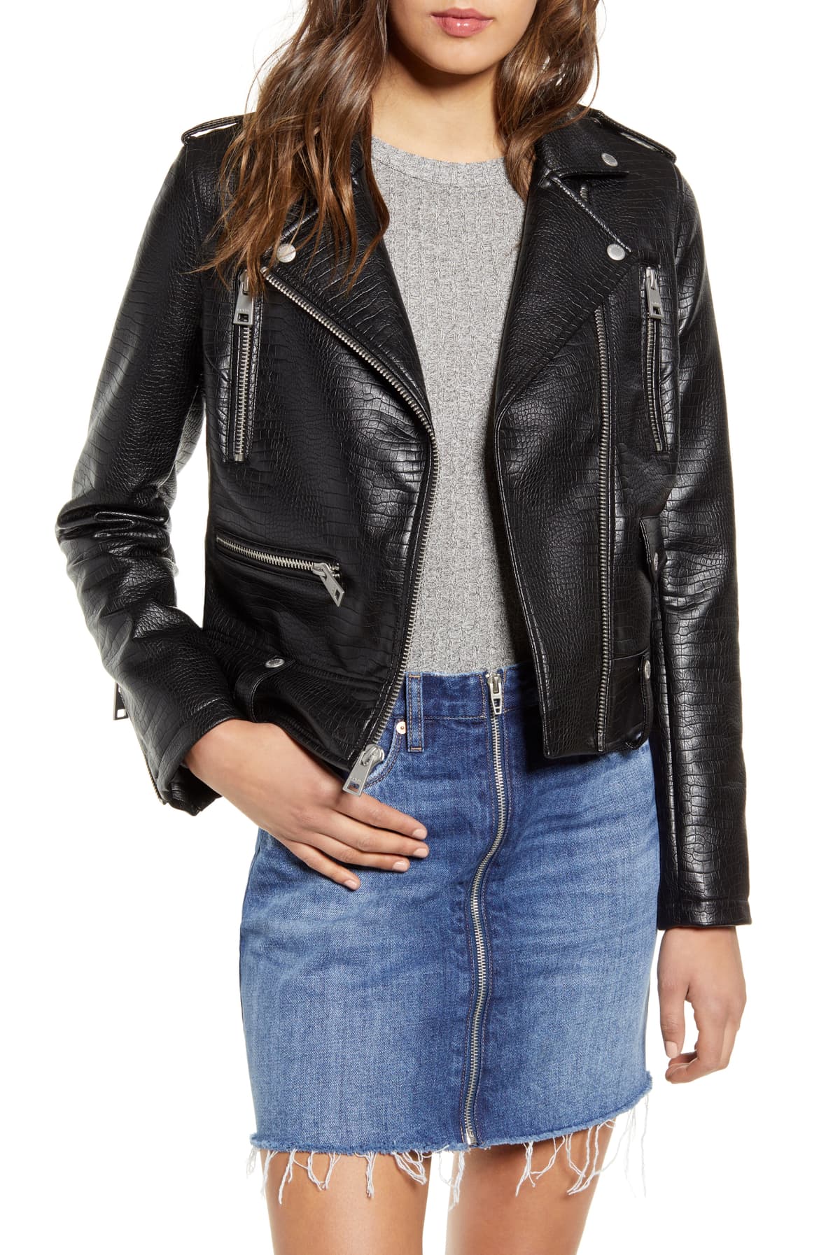 leather jacket