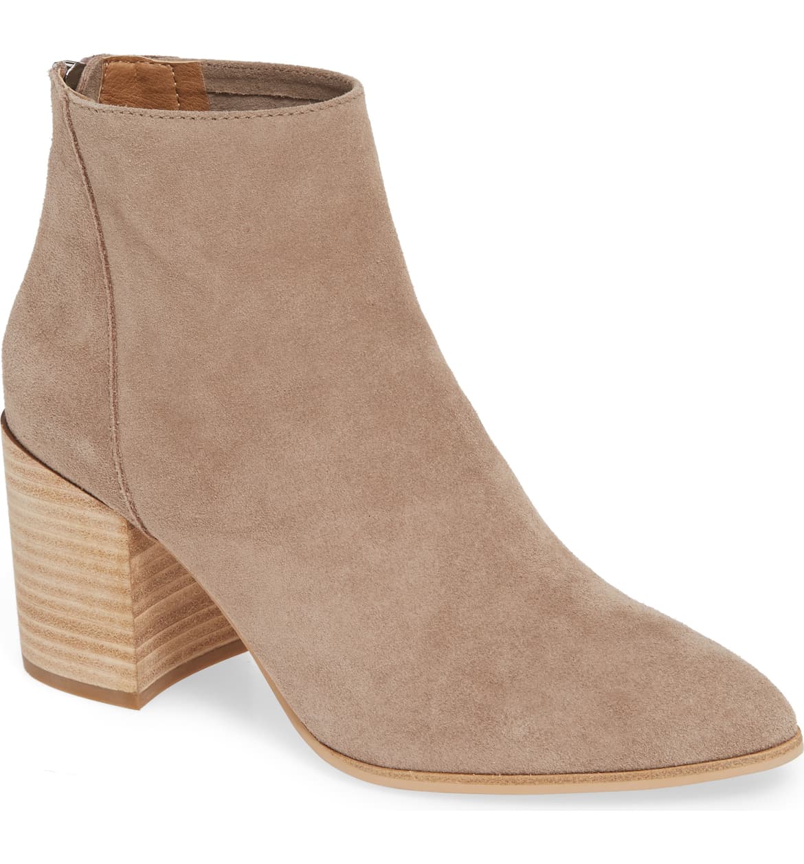 suede booties