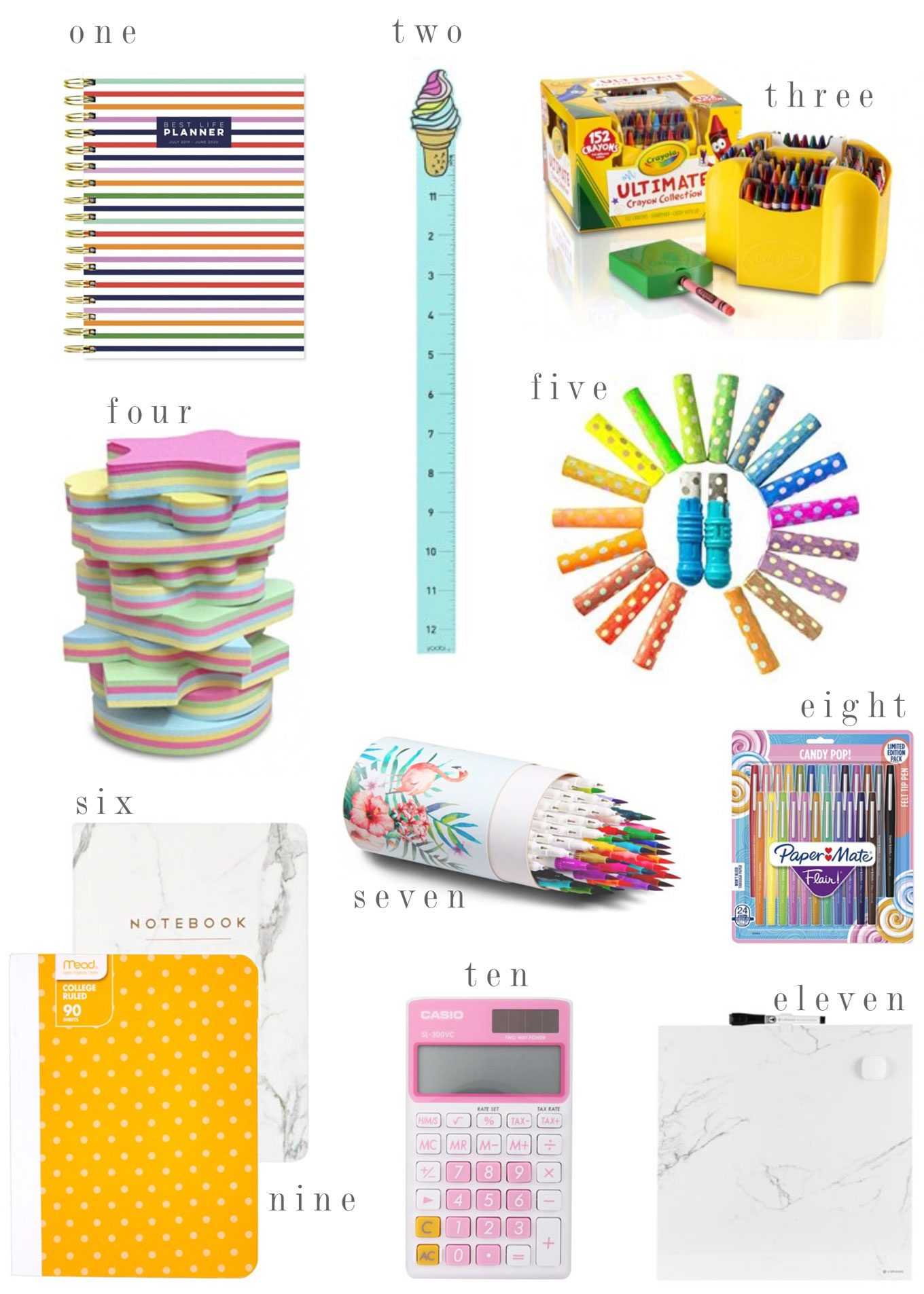 Cute School Supplies For Her Boys Back To School Style Hello