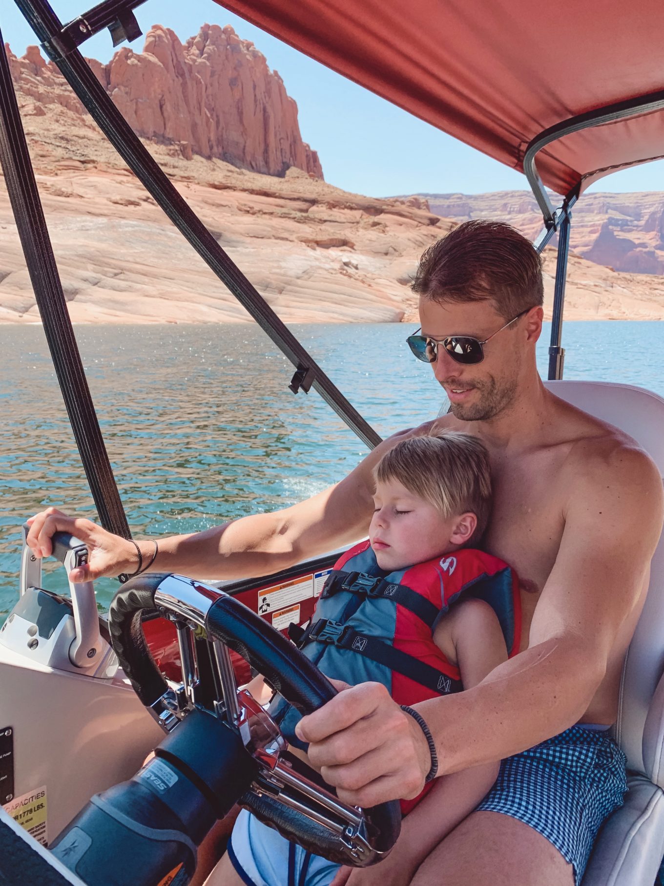 CODY AND Beckam andrew boating