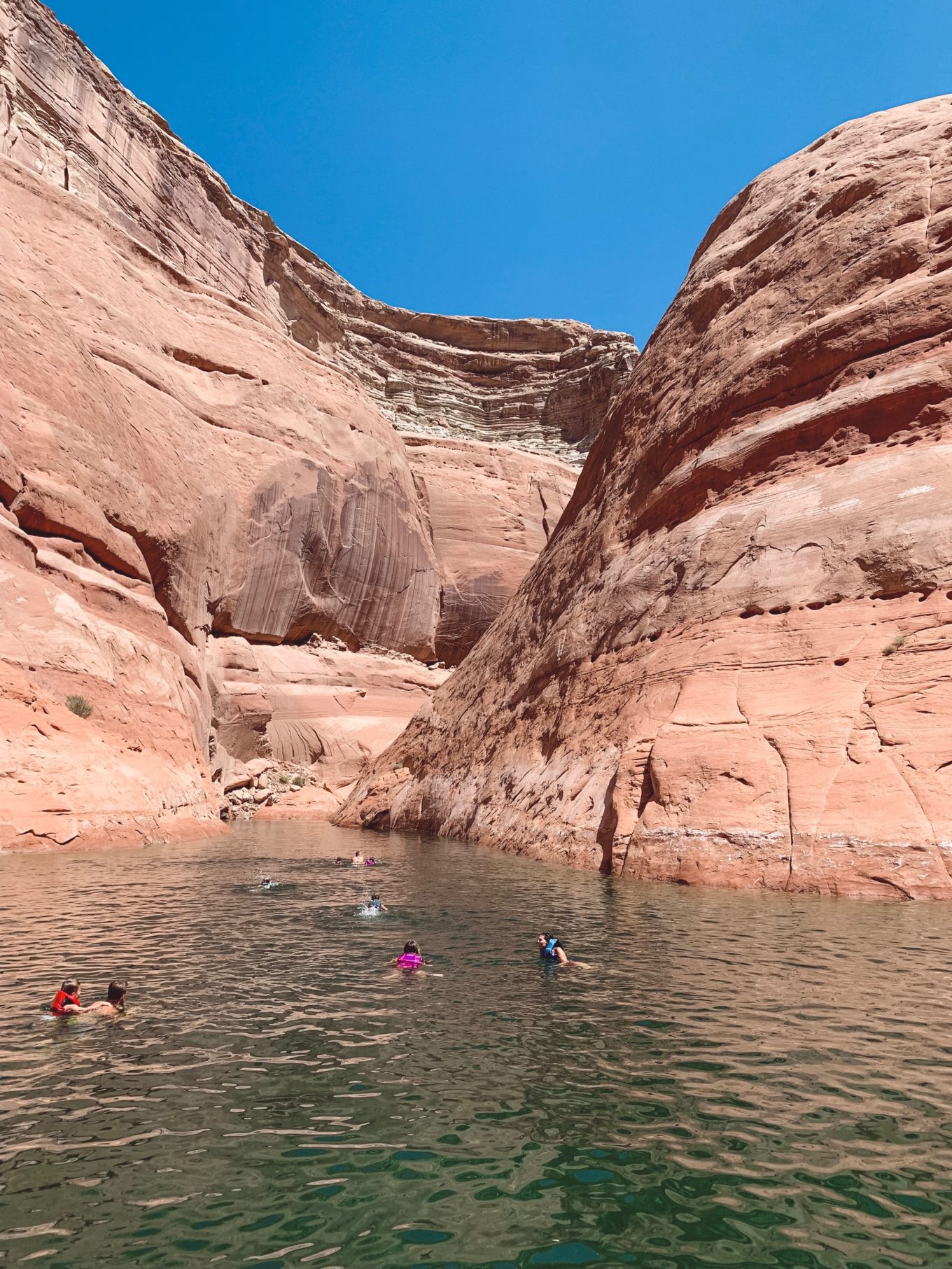 LAKE POWell slot canyons