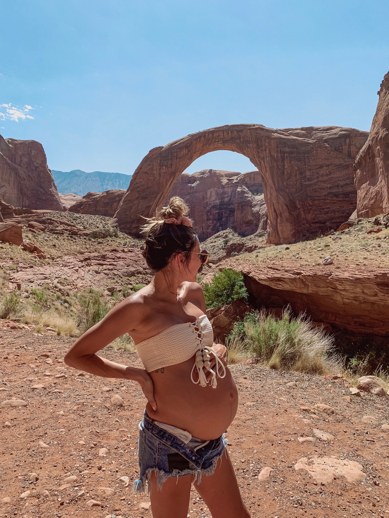 christine andrew at rainbow bridge