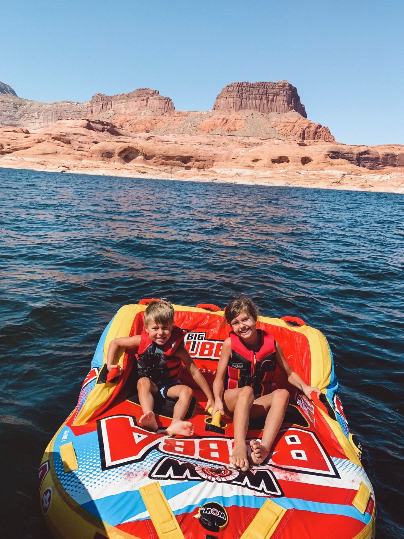 tubing in lake powell