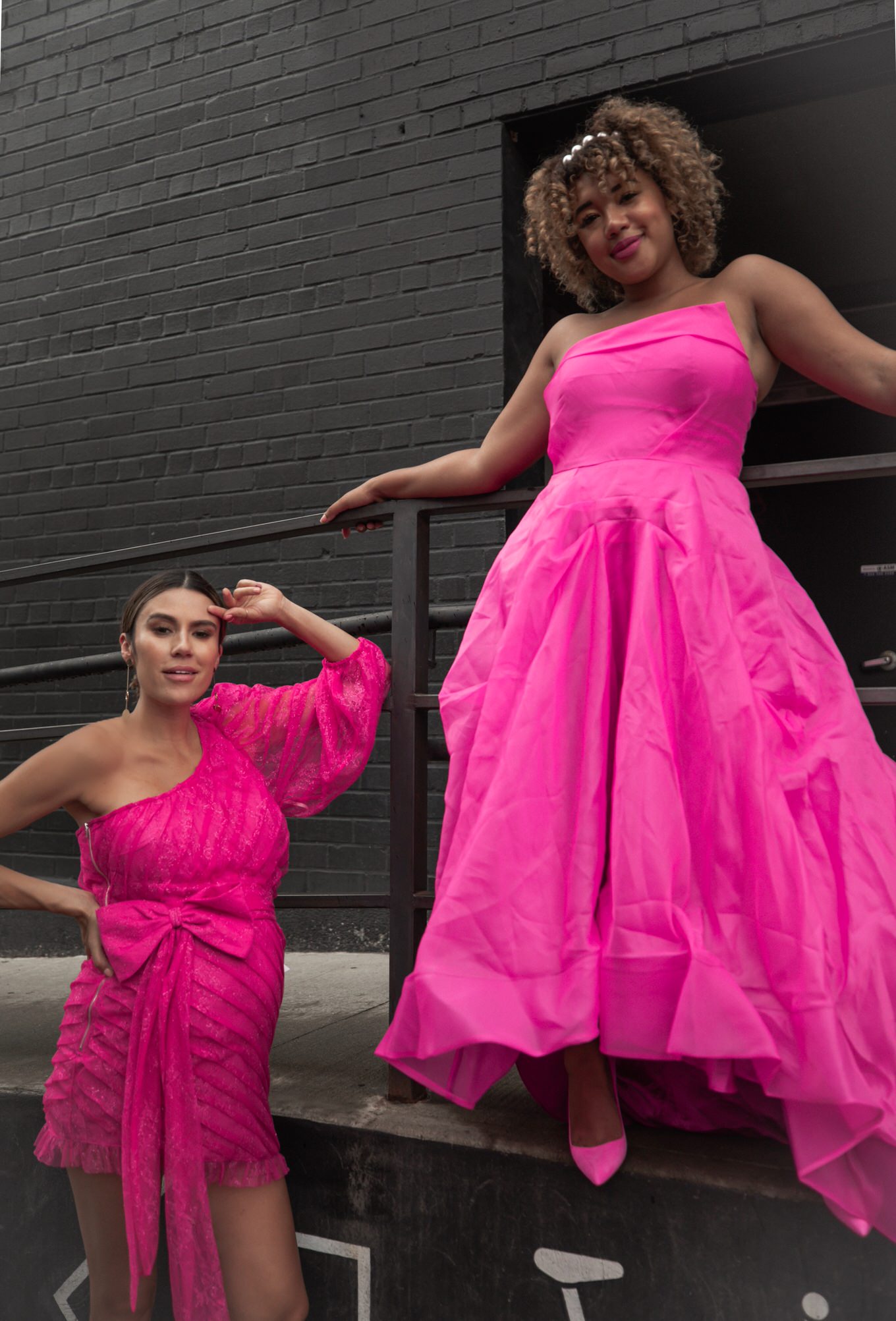 pink dresses it takes two hello fashion