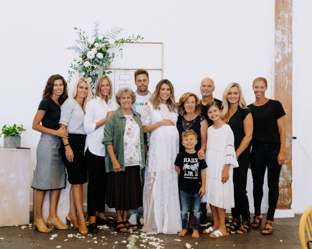 Andrew Family at baby shower