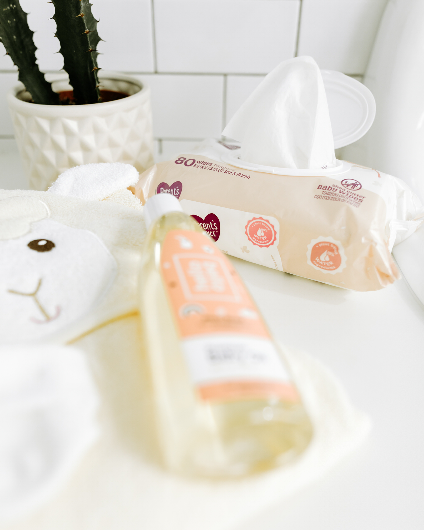 baby bath time products