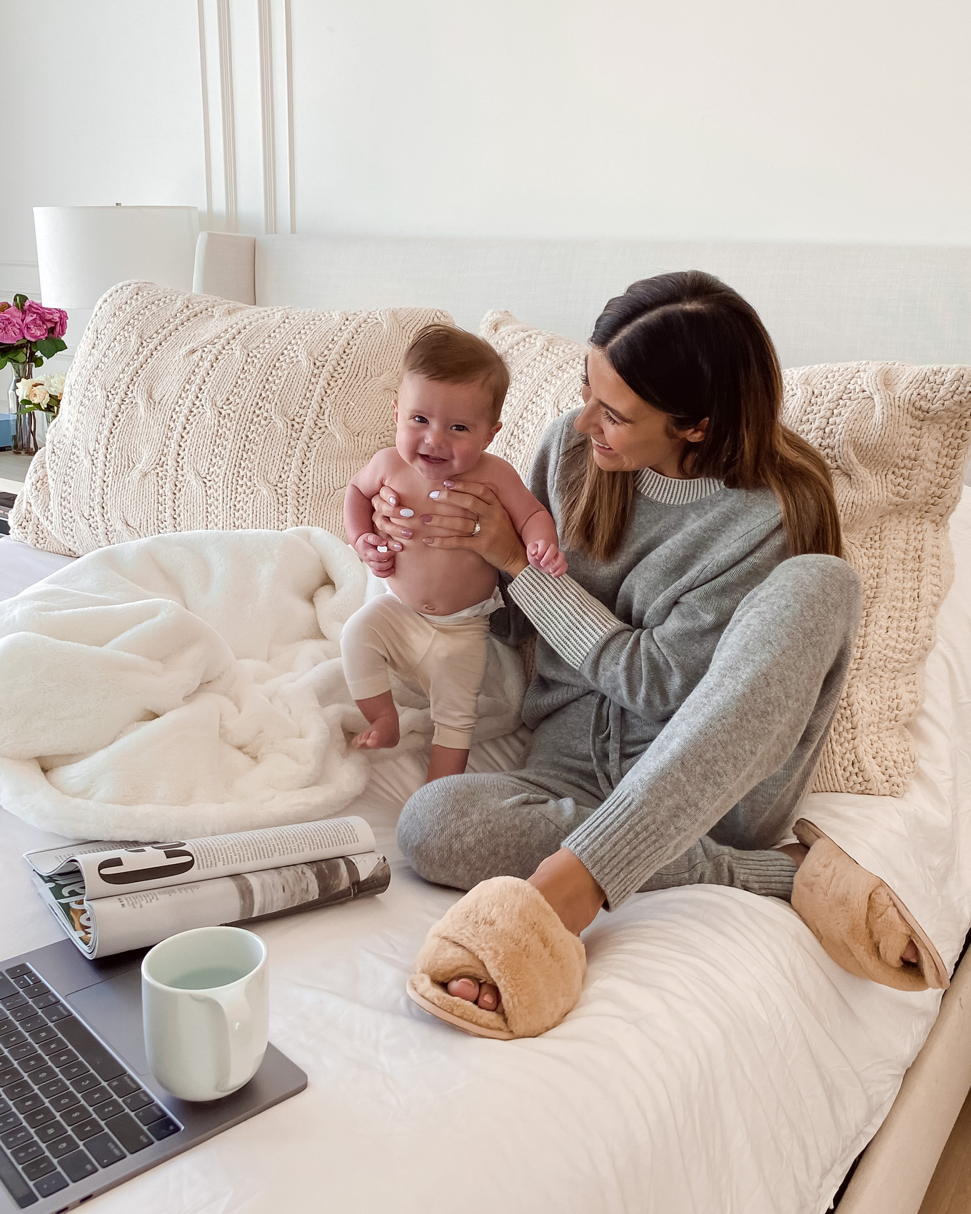 loungewear working at home