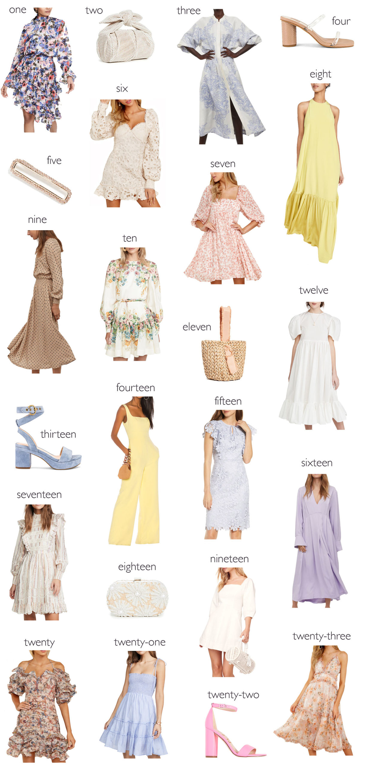 23 pieces to wear to celebrate Easter