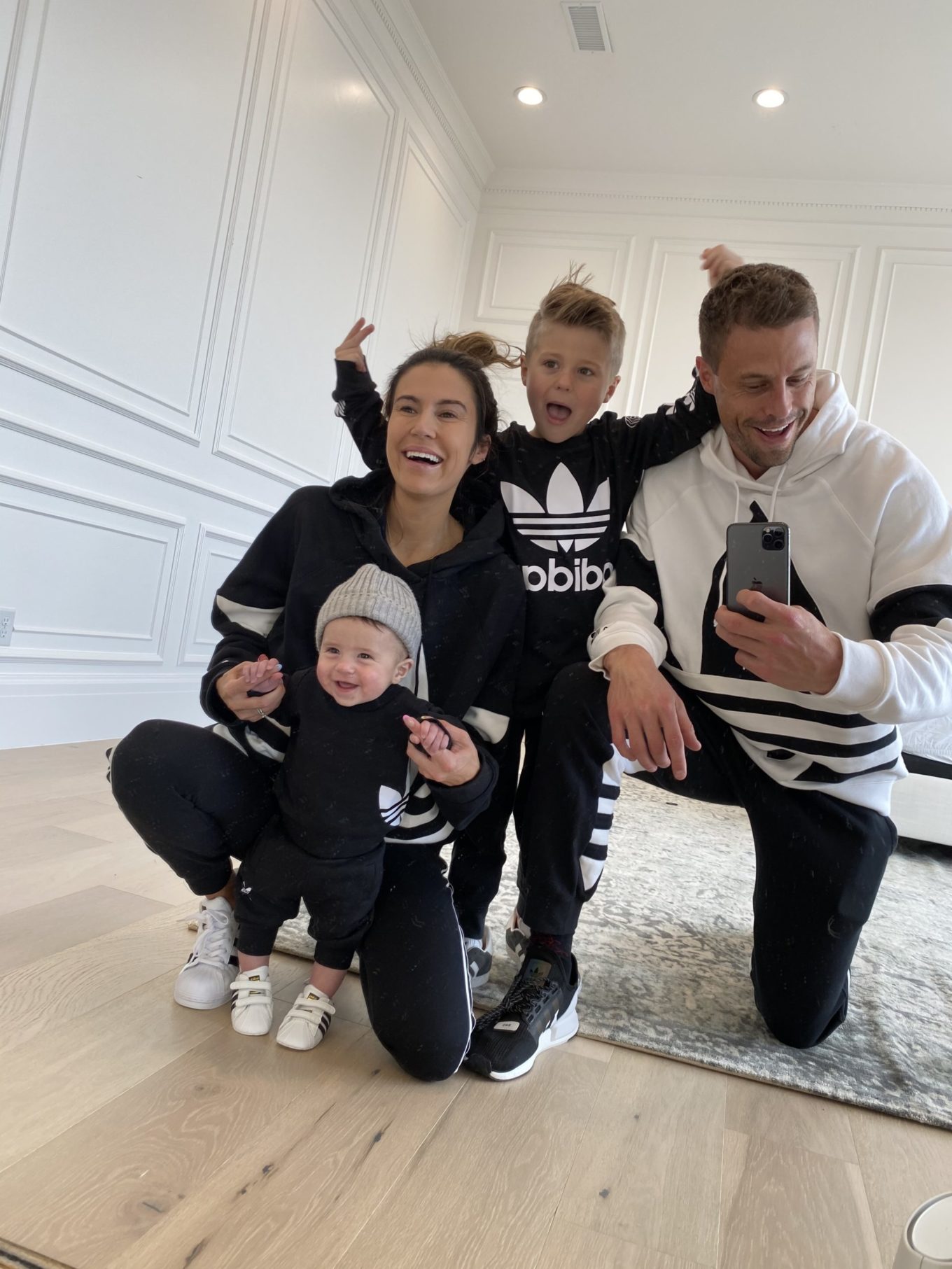 matching adidas outfits for mother and daughter