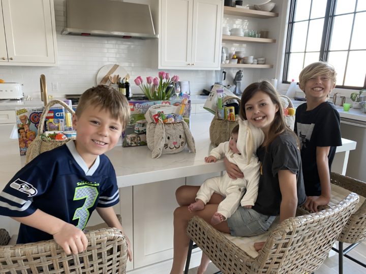 kids easter baskets