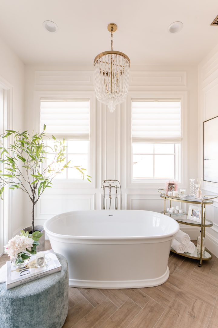 bathroom chandelier