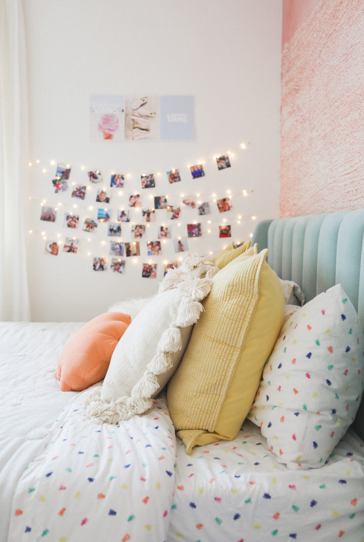 little girl bed decor