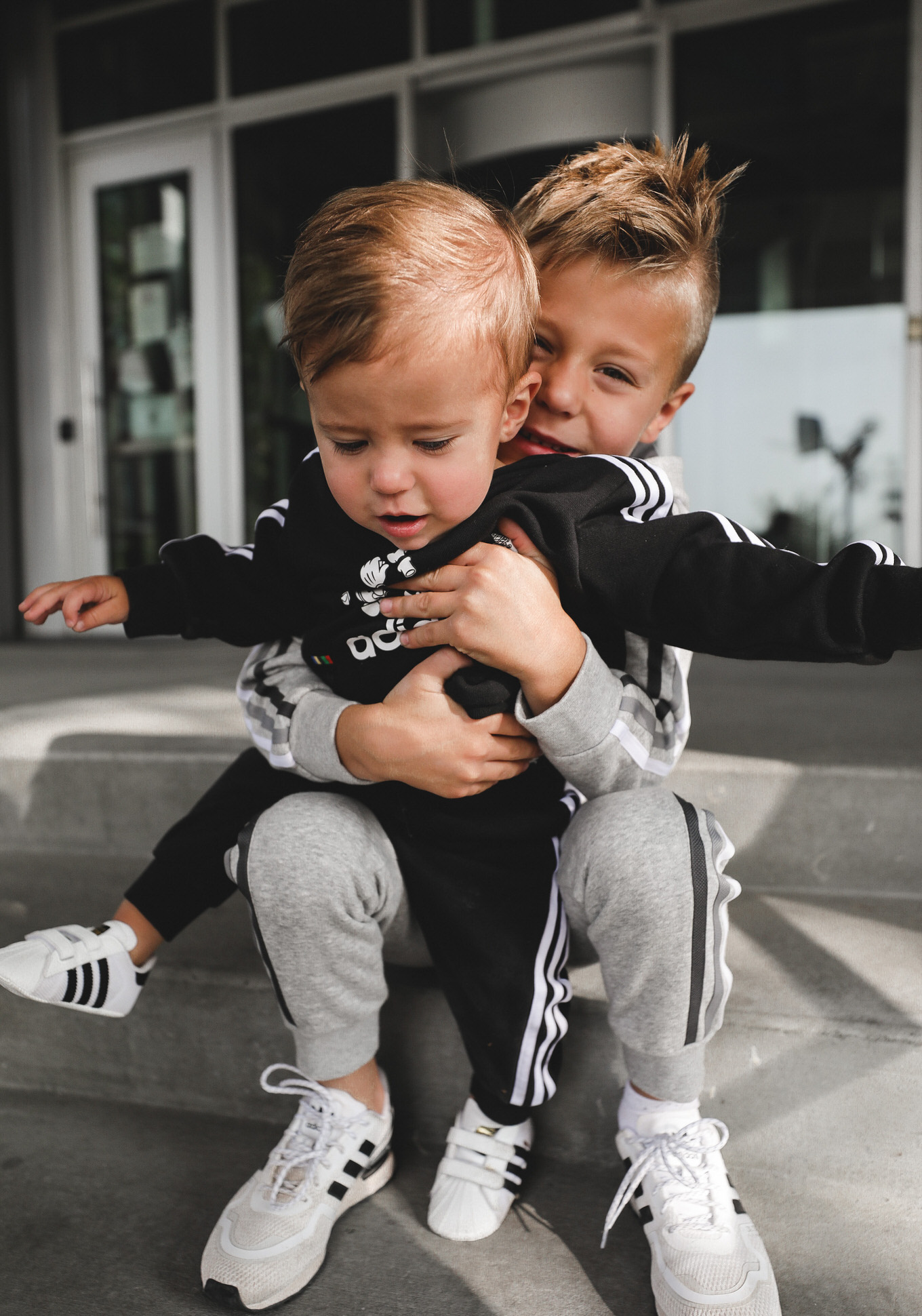 kids in adidas