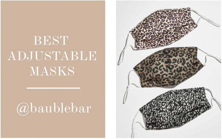 adjustable face masks