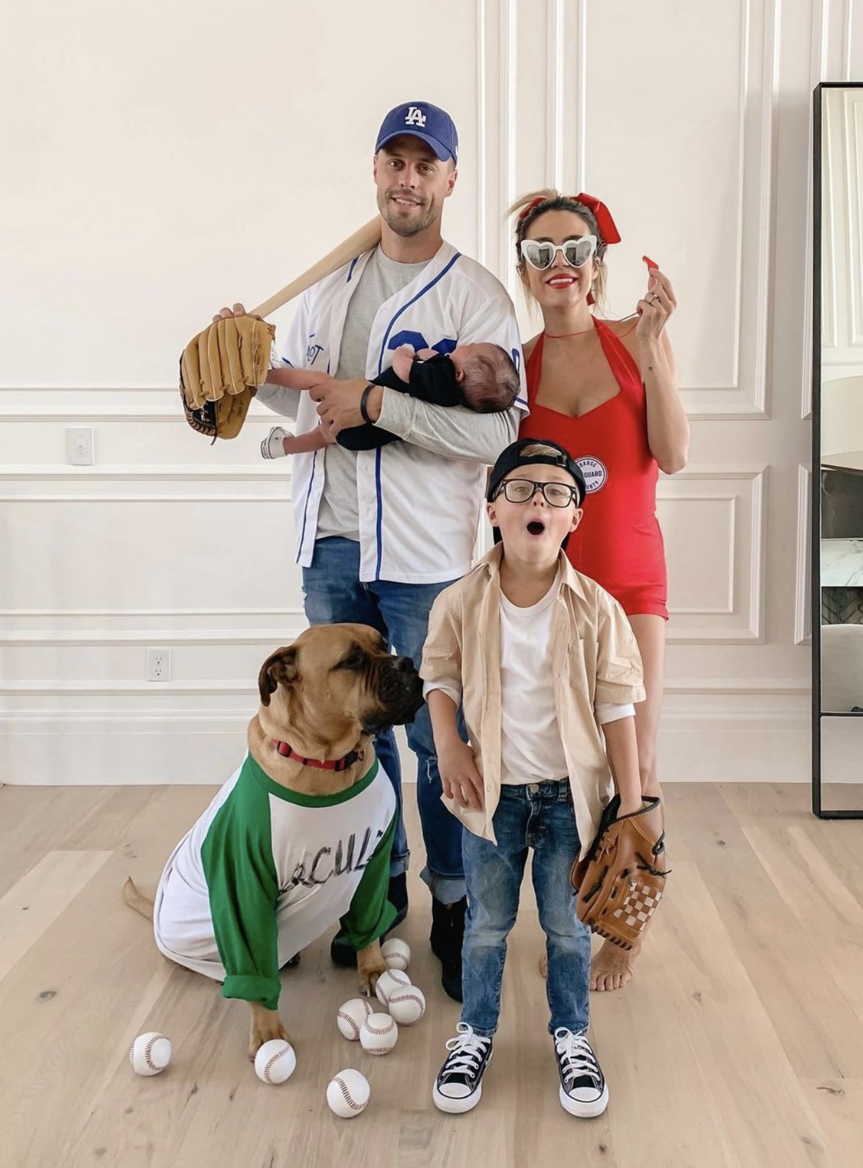 sandlot family costume.