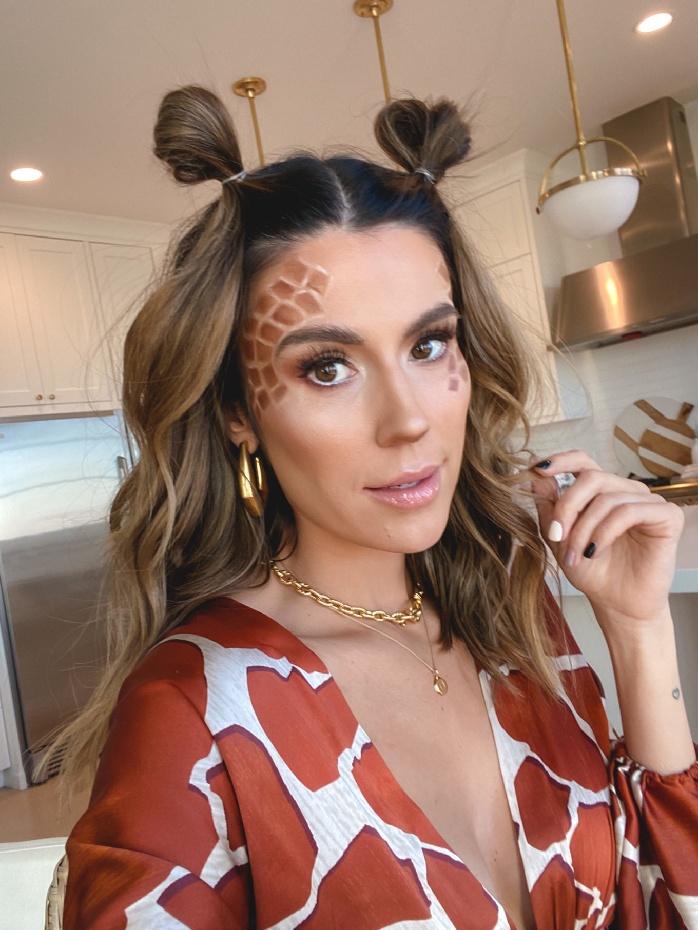 giraffe halloween makeup