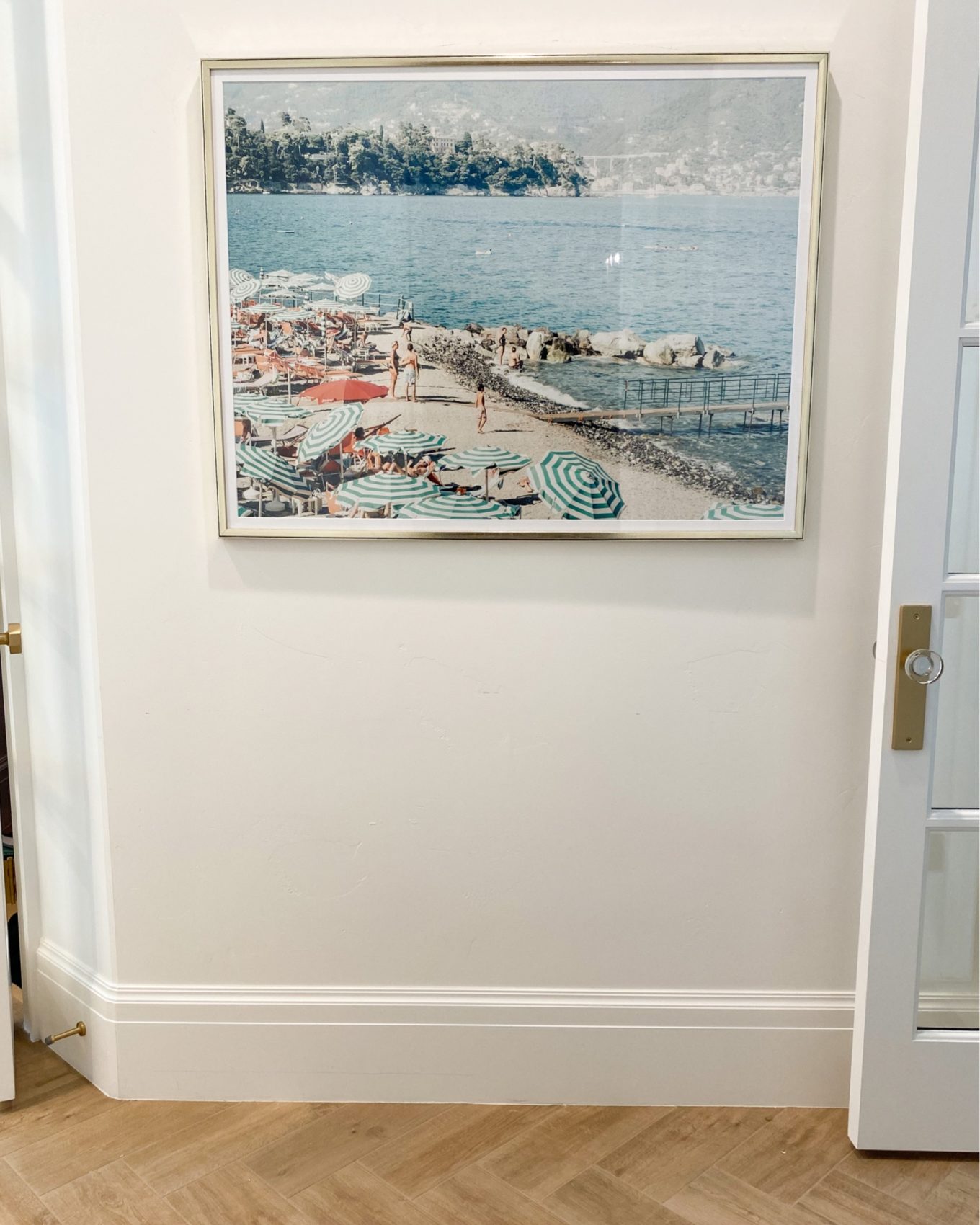 vintage beach print