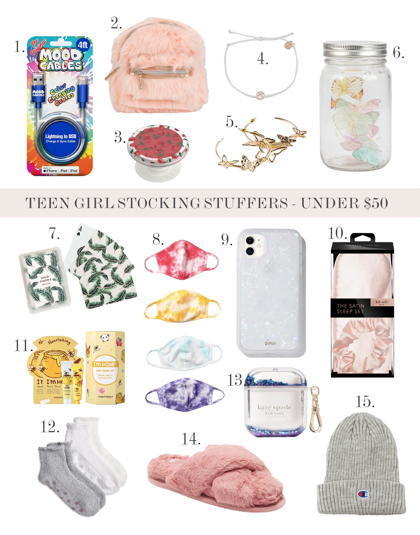 teen girl stocking stuffers