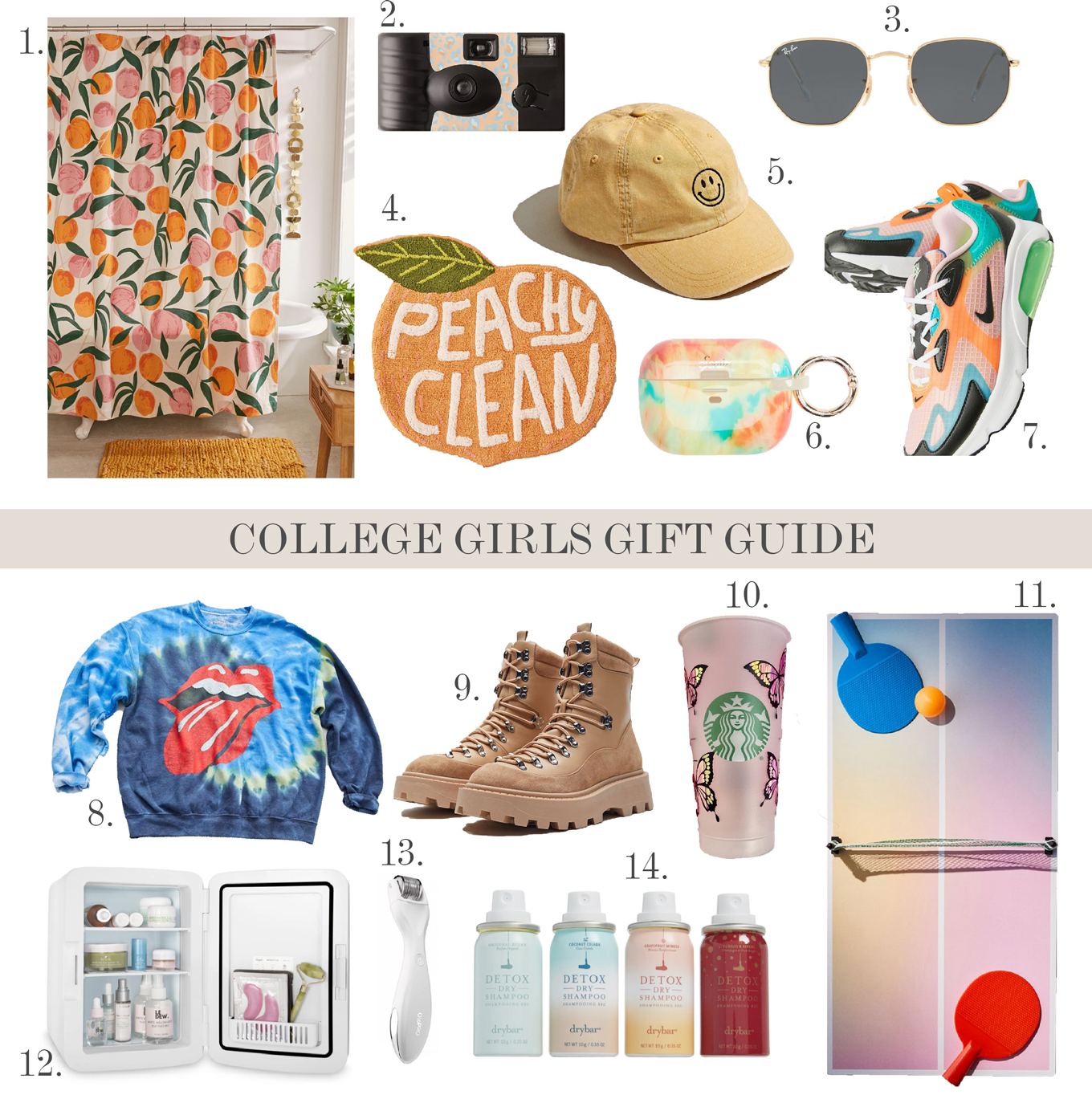 college girls gift guide