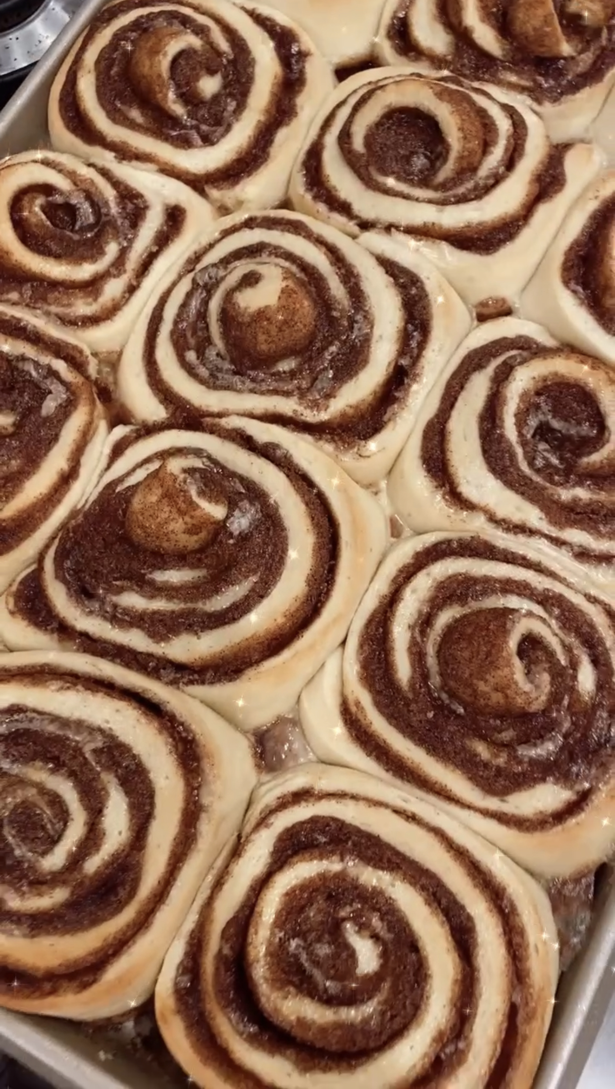 Christine Andrew cinnamon rolls