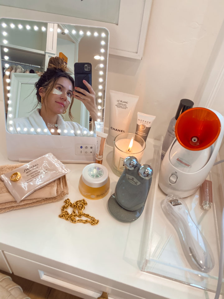 how to get facial results at home