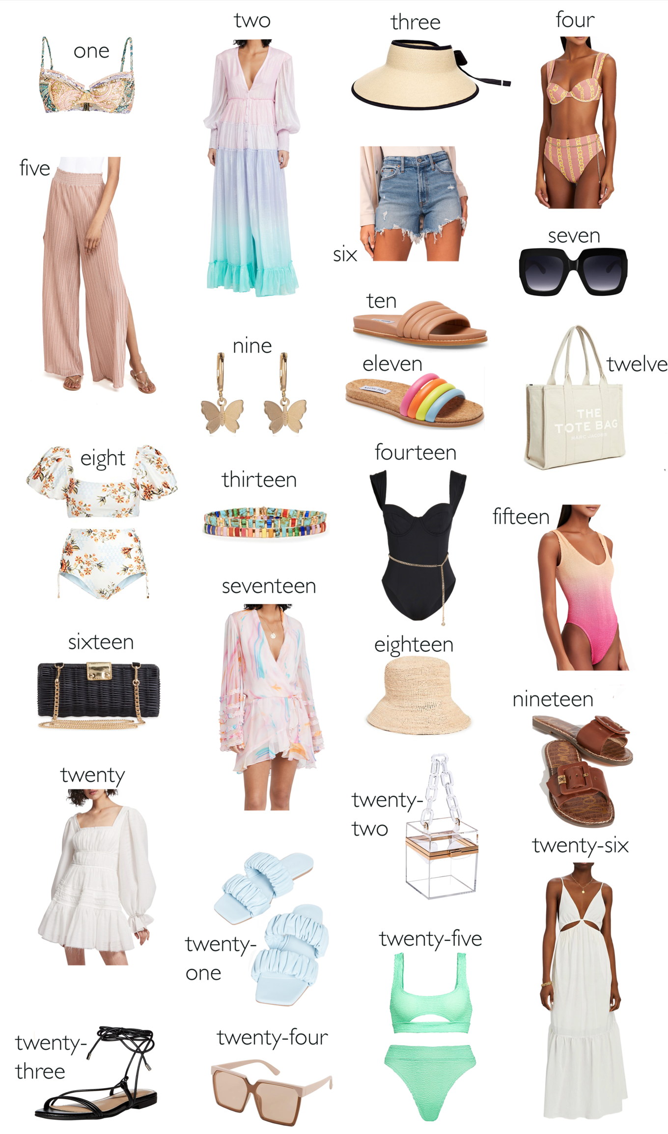 warm-weather favorites