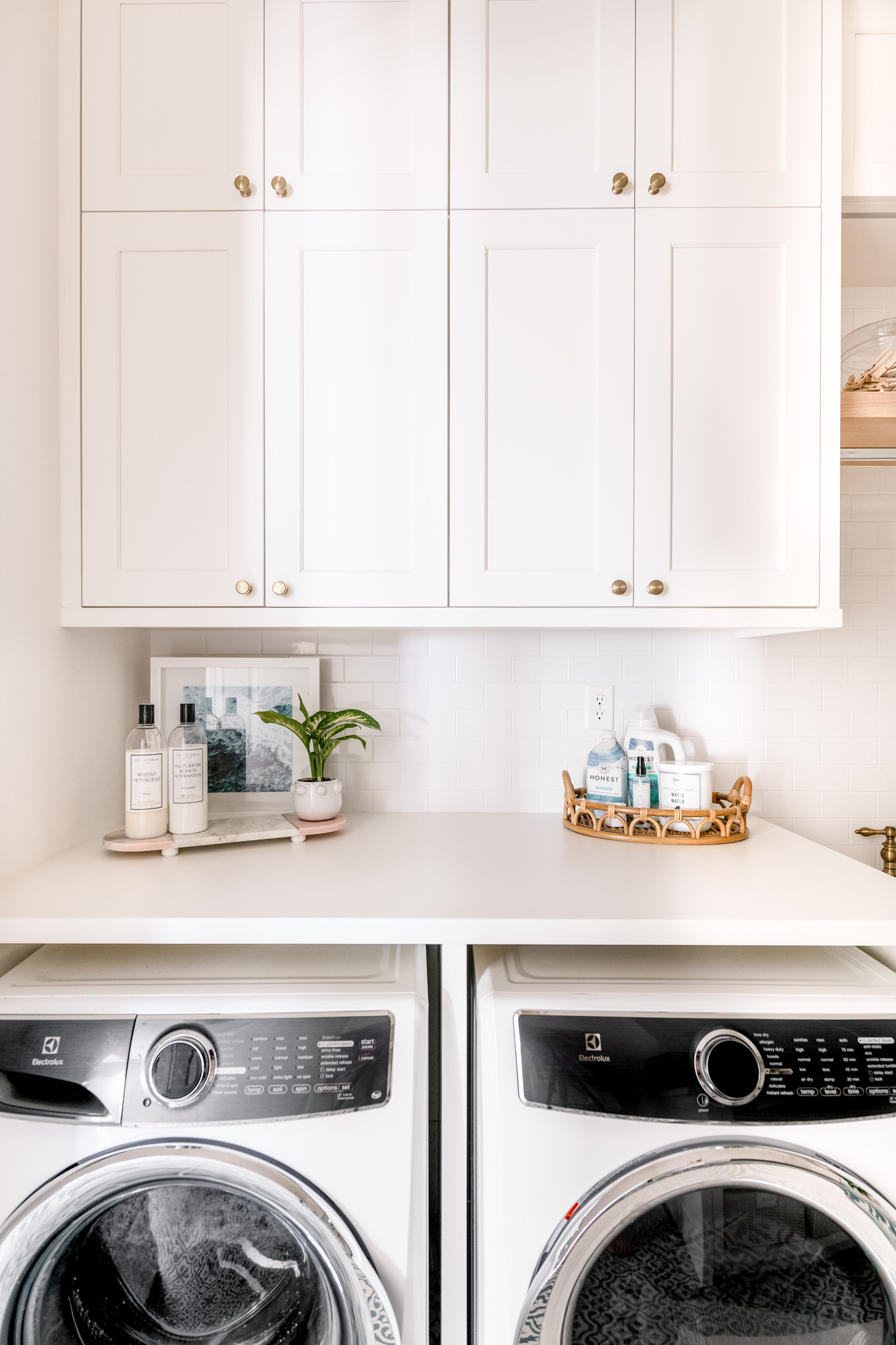 laundry detergent organization