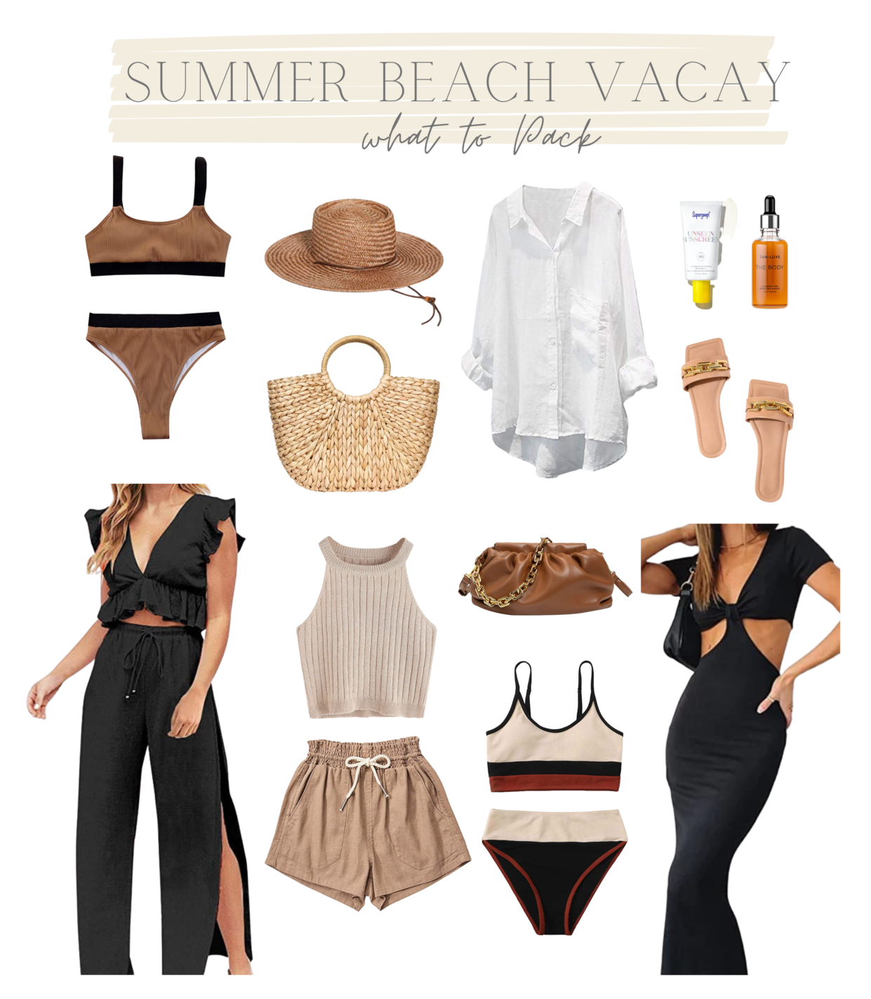 summer beach vacay