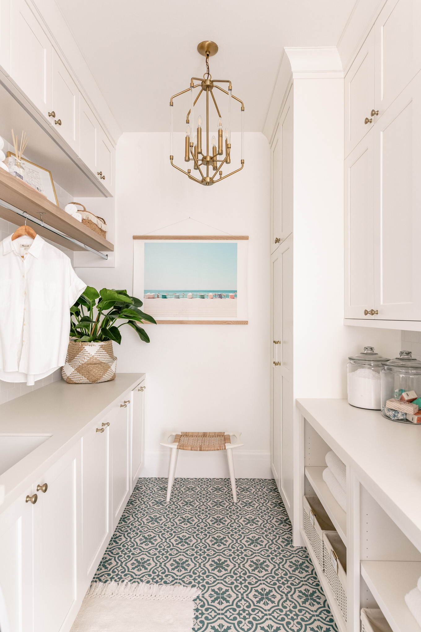 christine andrew laundry room reveal