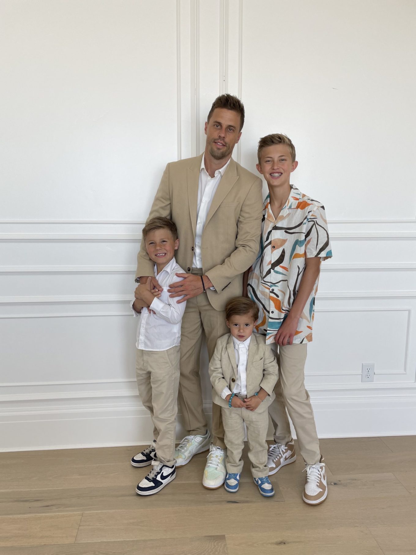 dad and sons easter outfits