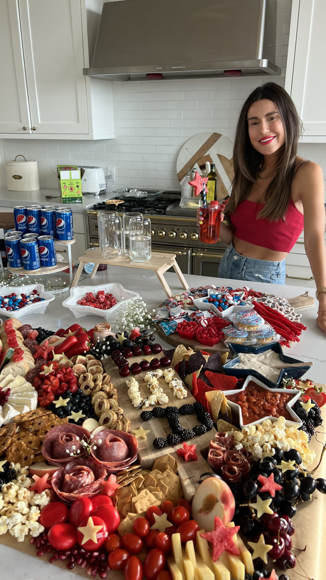 Fourth of July, 5 party hacks, charcuterie board, Sams club, charcuterie board