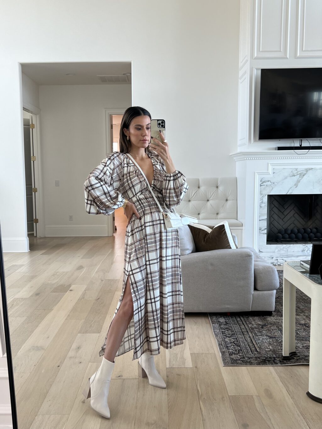 plaid dress amazon christine andrew