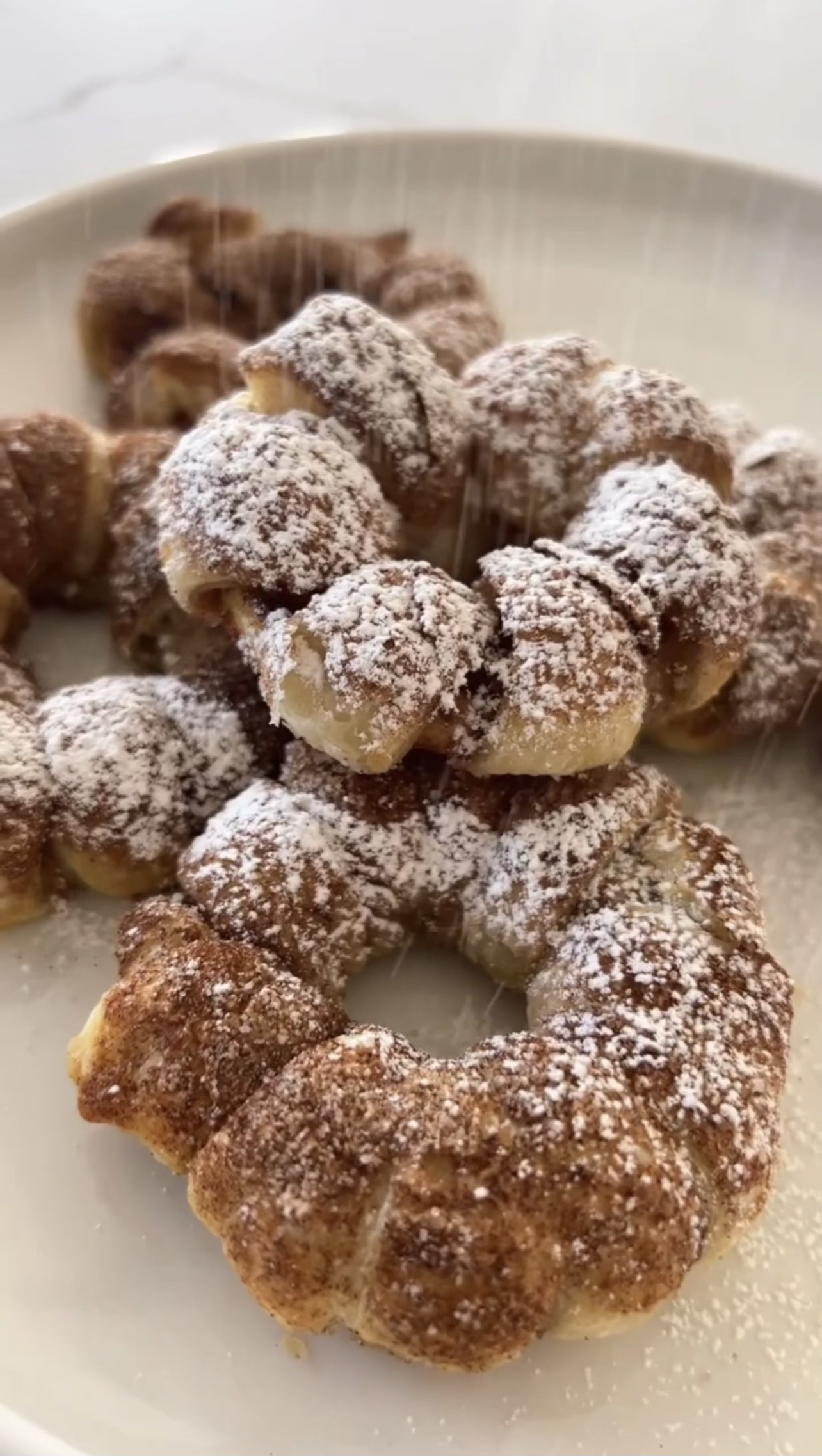 baked cinnamon apple rings