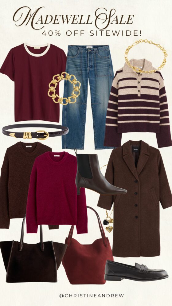 Christine Andrew's Madewell black Friday sale roundup 
